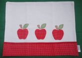 Pano de Prato Patchwork Maçã