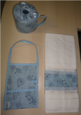 Kit para Carro Azul Claro